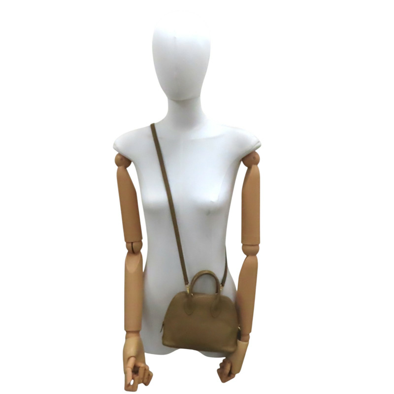 金沙色 山羊皮 Bolide 1923 mini 肩背包 D刻【HERMES 愛馬仕】-8