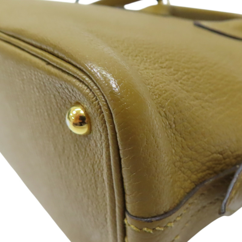 金沙色 山羊皮 Bolide 1923 mini 肩背包 D刻【HERMES 愛馬仕】-9