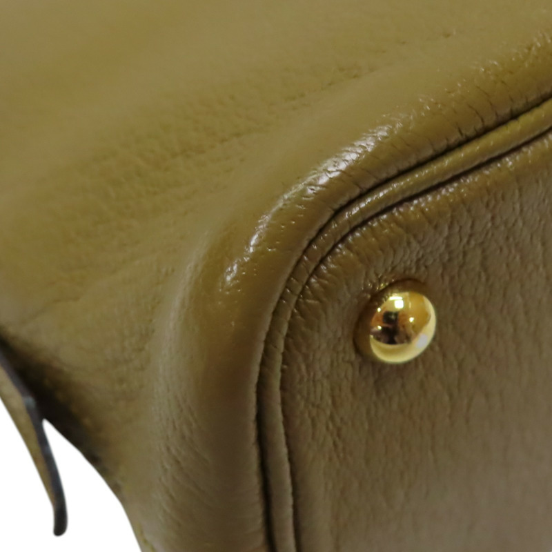 金沙色 山羊皮 Bolide 1923 mini 肩背包 D刻【HERMES 愛馬仕】-12