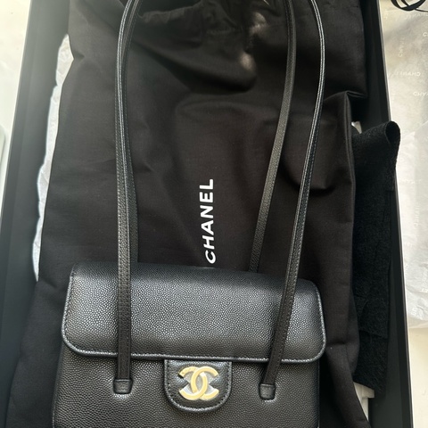 香奈兒26s preppy coco mini 17cm黑色