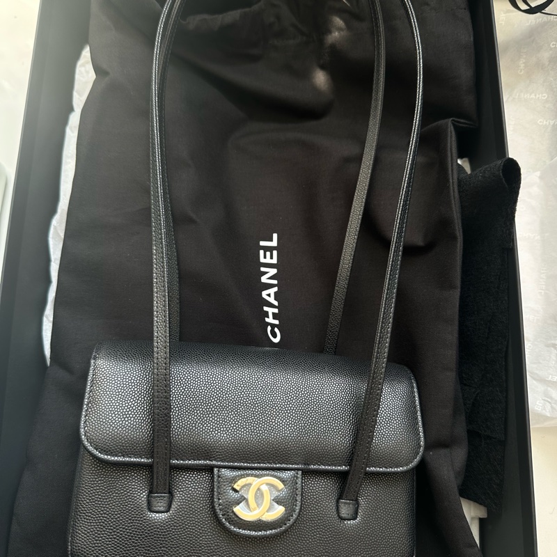 香奈兒26s preppy coco mini 17cm黑色-0