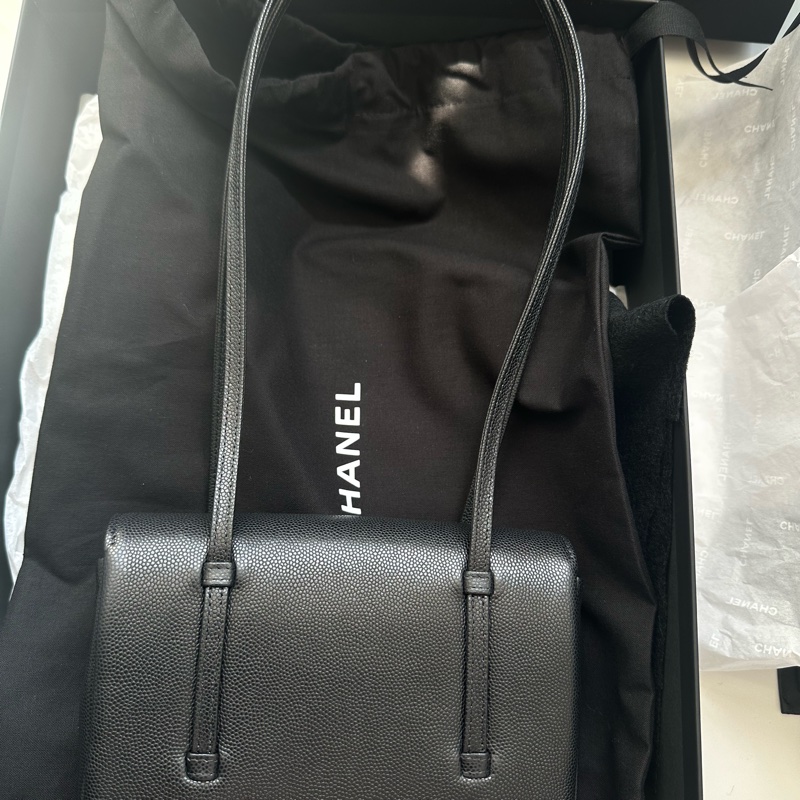 香奈兒26s preppy coco mini 17cm黑色-1