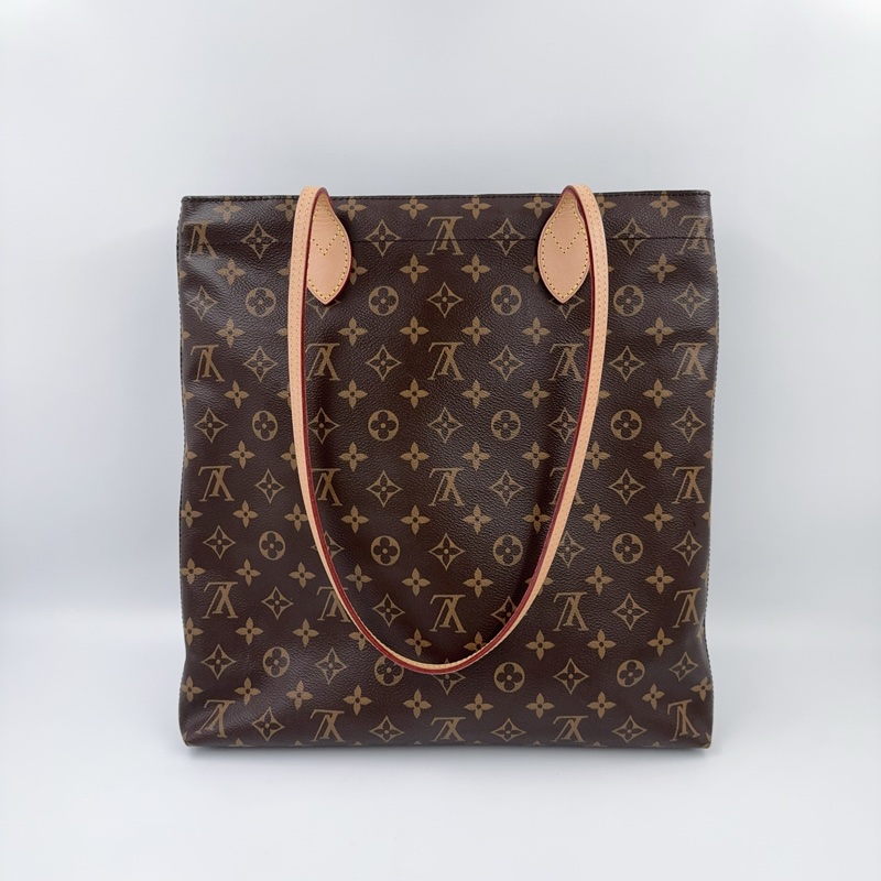 LV原花一字拉Carry it雙耳肩背包M45199-3