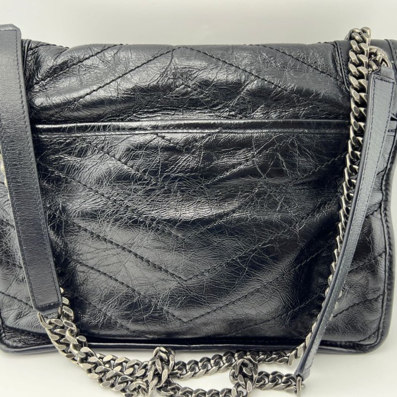 Saint Laurent Niki 油蠟皮鍊條包-9