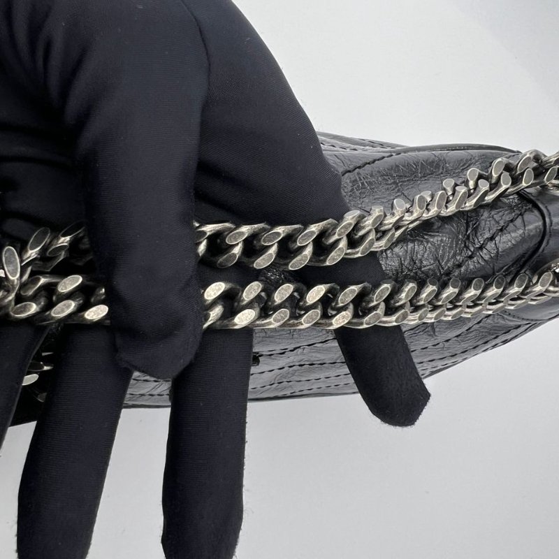 Saint Laurent Niki 油蠟皮鍊條包-21