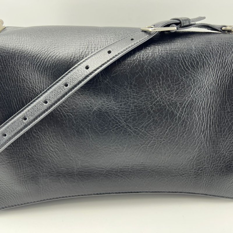 Balenciaga Hourglass 粒面皮革沙漏包-8