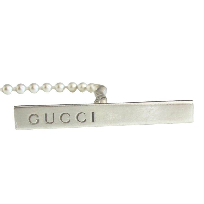 GUCCI GG 純銀 手鏈-6