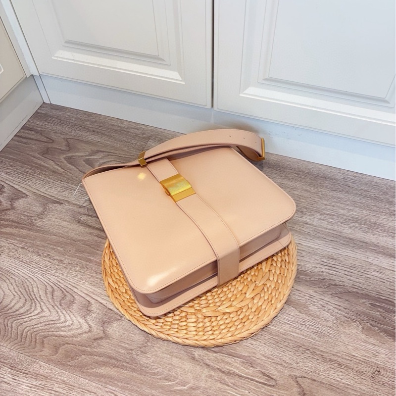 【98新🆕】BV Bottega veneta Marie box系列 裸粉色金扣hobo托特包-6