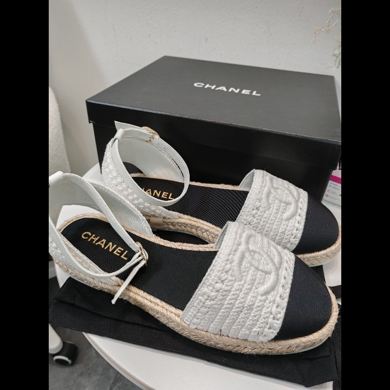 Chanel shoes 漁夫鞋-1