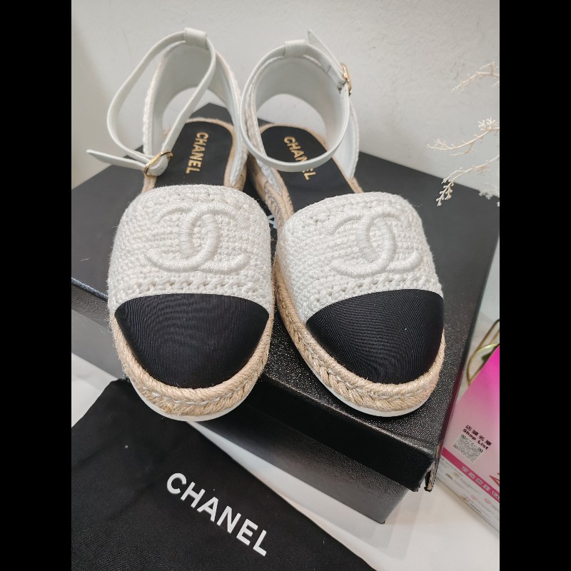 Chanel shoes 漁夫鞋-4