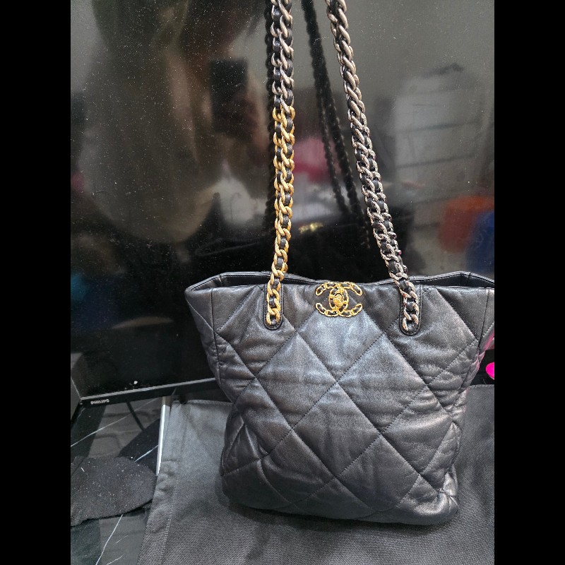 chanel 19 tote 超好用大容量經典實用~-0