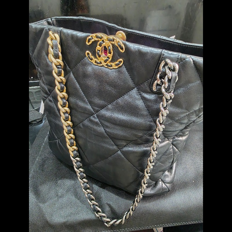 chanel 19 tote 超好用大容量經典實用~-6