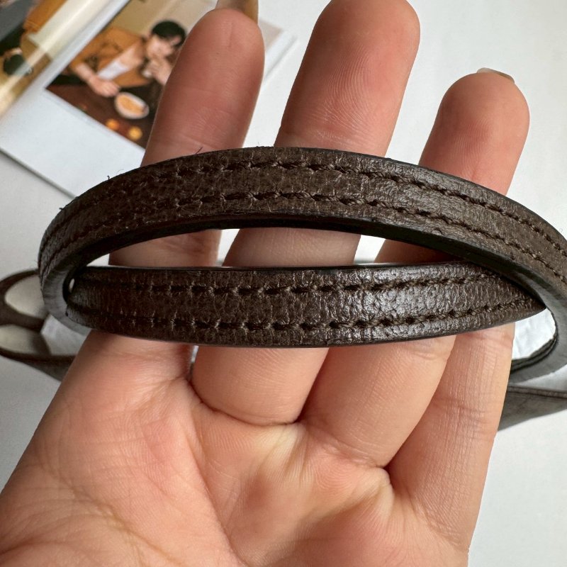 ✨外出隨手帶超方便🥰烏木色手提肩背兩用包-9