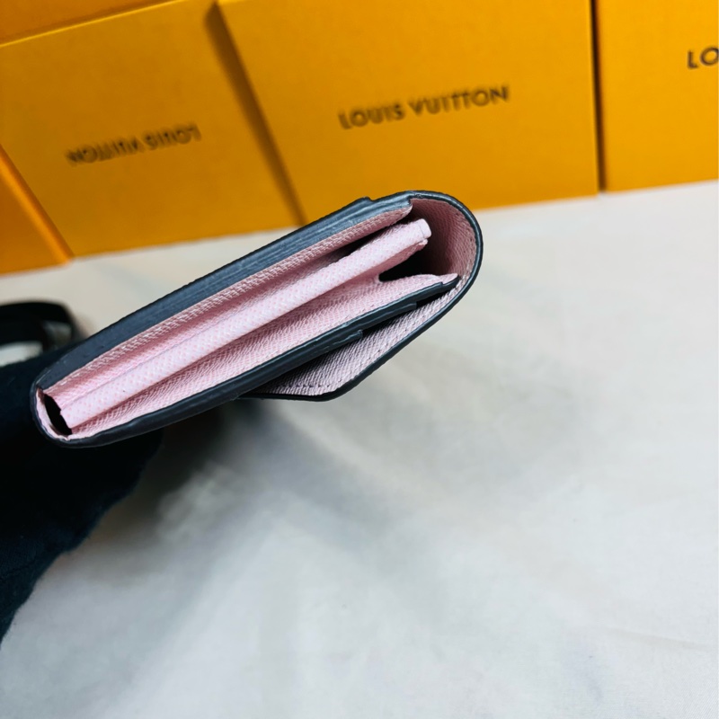 ✨新款芯片 LV Louis Vuitton 路易威登 Sarah 老花金釦翻蓋16卡長夾-8