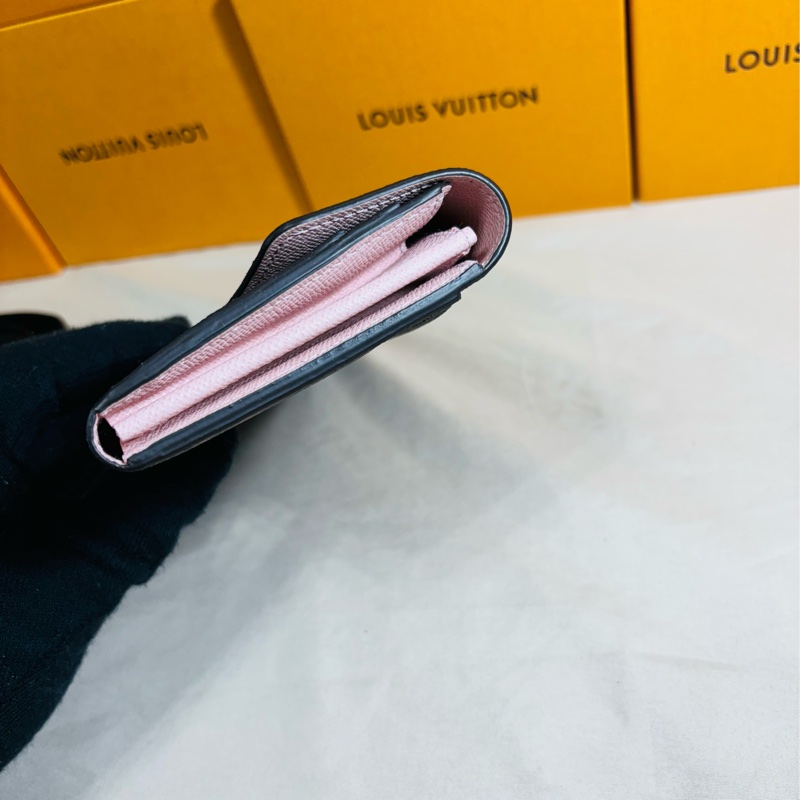 ✨新款芯片 LV Louis Vuitton 路易威登 Sarah 老花金釦翻蓋16卡長夾-9