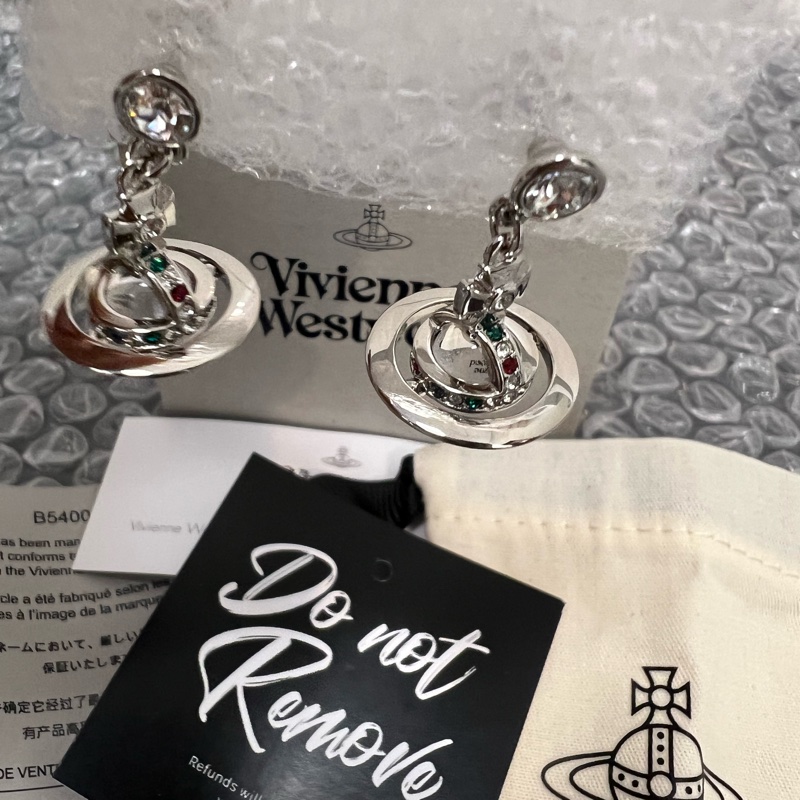 Vivienne Westwood 立體水晶球耳環｜現貨-0