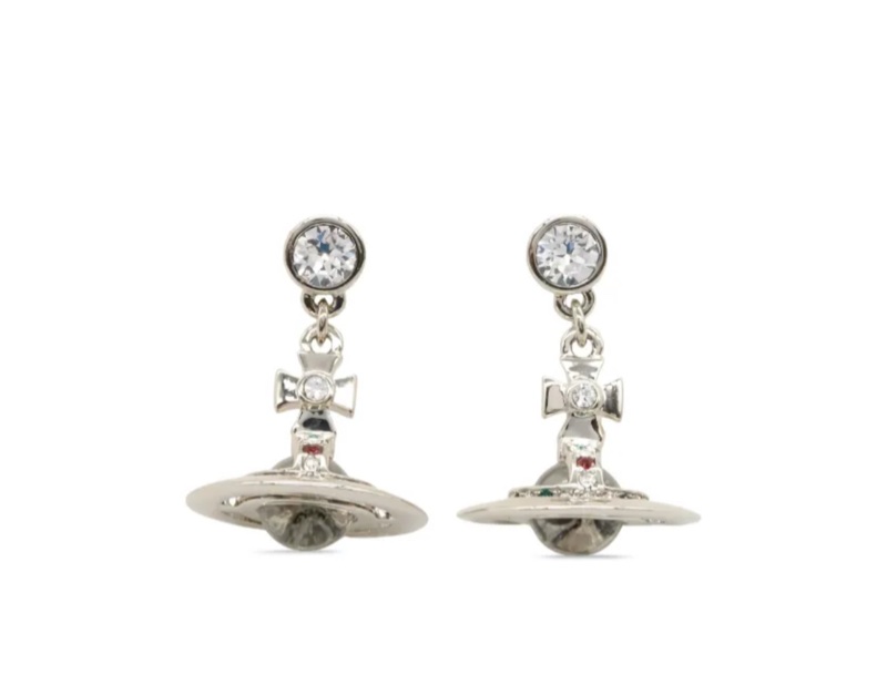 Vivienne Westwood 立體水晶球耳環｜現貨-4