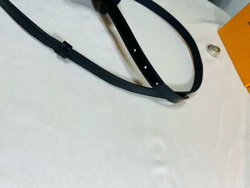 🐝全台最甜 Gucci 古馳 黑金蜜蜂 窄皮帶 90/36 總長100cm-3