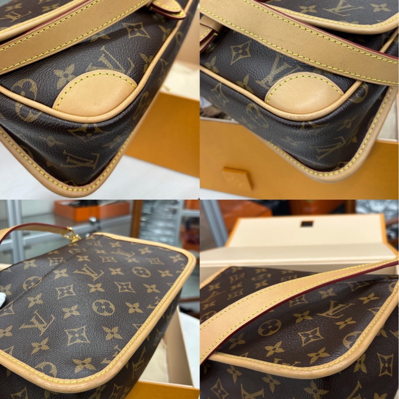 【98🆕】 LV Diane老花中號法棍 斜挎包 單肩包-6