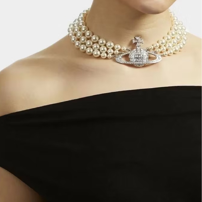 Vivienne Westwood Orb 珍珠項鍊|現貨-0