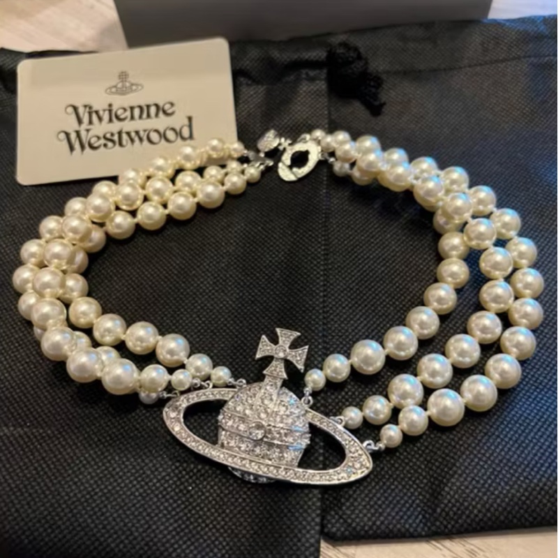 Vivienne Westwood Orb 珍珠項鍊|現貨-1