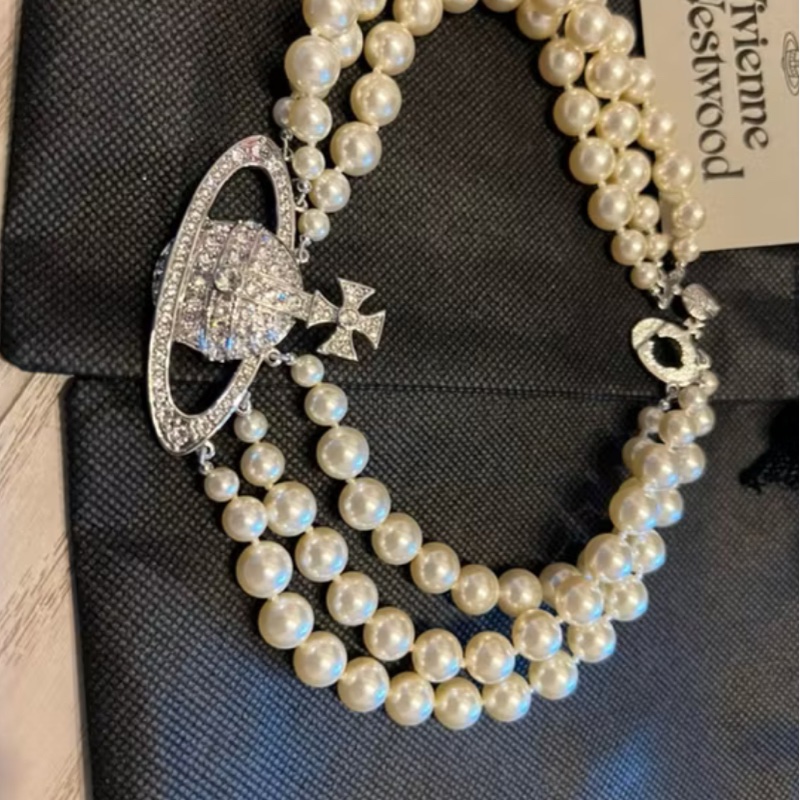Vivienne Westwood Orb 珍珠項鍊|現貨-4