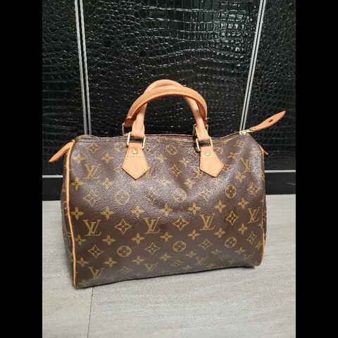 正品  95% New Louis Vuitton Speedy 30 Monogram bag 手提包