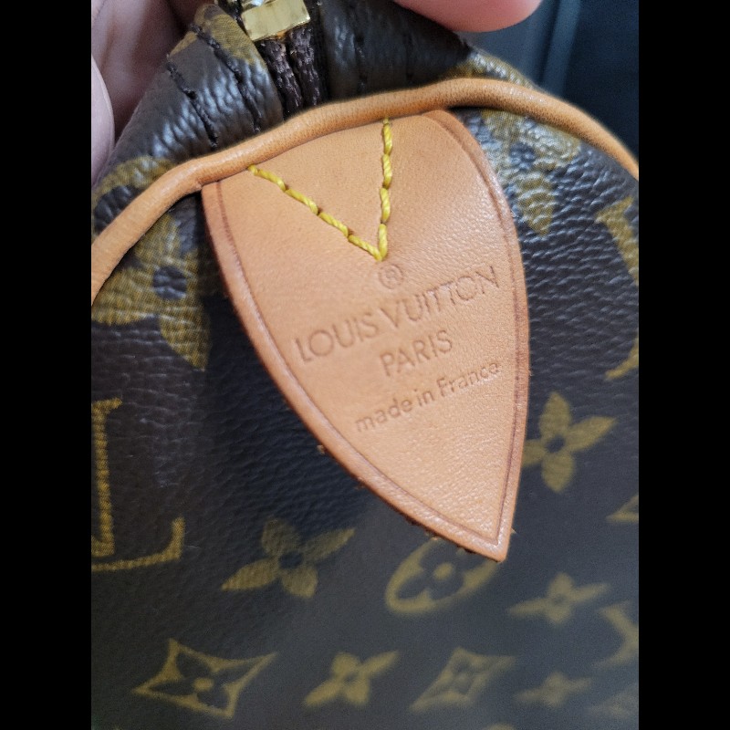 正品 95% New Louis Vuitton Speedy 30 Monogram bag 手提包-6