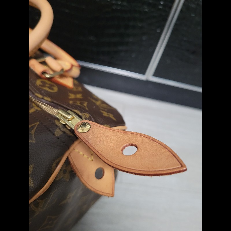 正品 95% New Louis Vuitton Speedy 30 Monogram bag 手提包-18