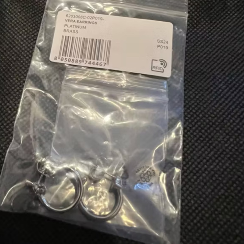 Vivienne Westwood 銀色圈形耳環|現貨-6