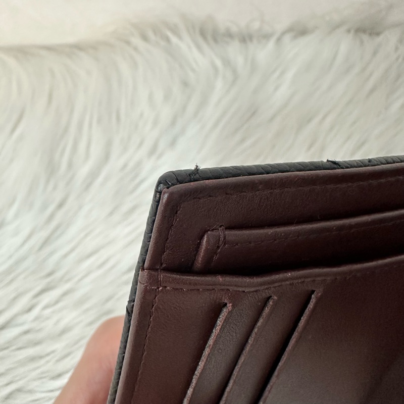 Chanel A82288 黑荔枝皮銀釦三折短夾-20