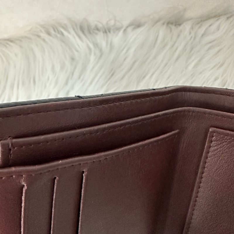 Chanel A82288 黑荔枝皮銀釦三折短夾-22