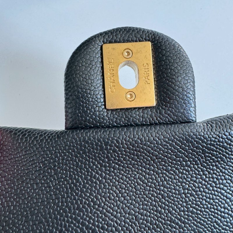 🤍💥熱賣斷貨款 Chanel 黑色愛心調節鏈包-8