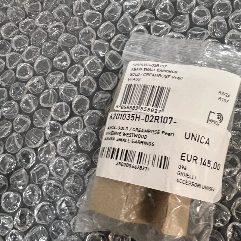 Vivienne Westwood 貝母珍珠法式復古耳環|現貨-4