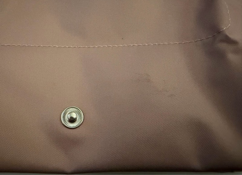 longchamp短柄s 限定煙燻粉色-6