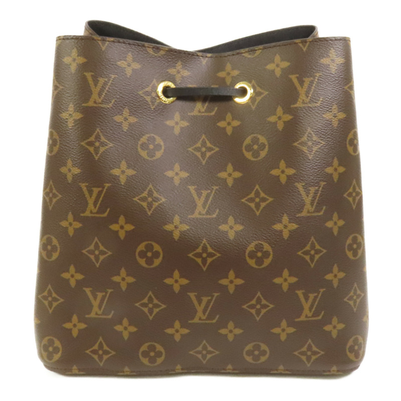 LOUIS VUITTON Monogram Neo Noe MM金扣肩背袋-1