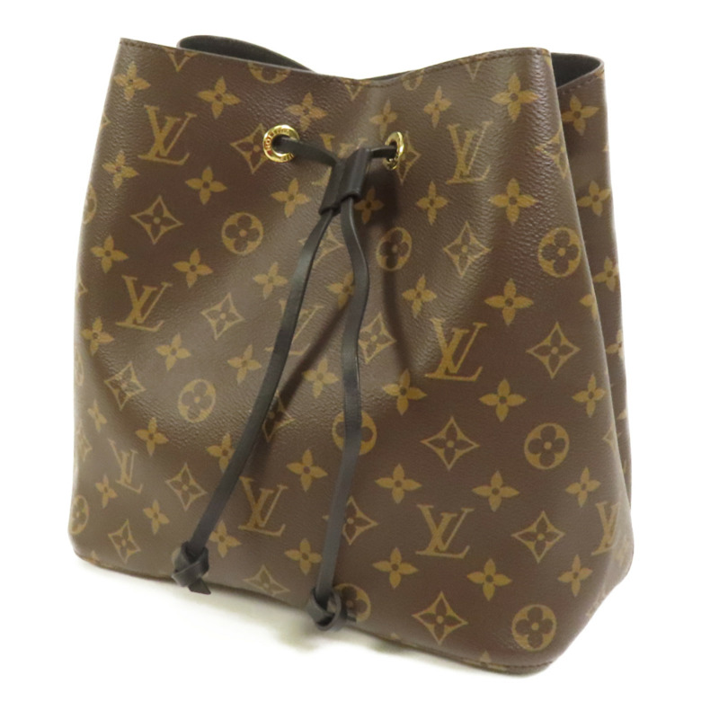 LOUIS VUITTON Monogram Neo Noe MM金扣肩背袋-2