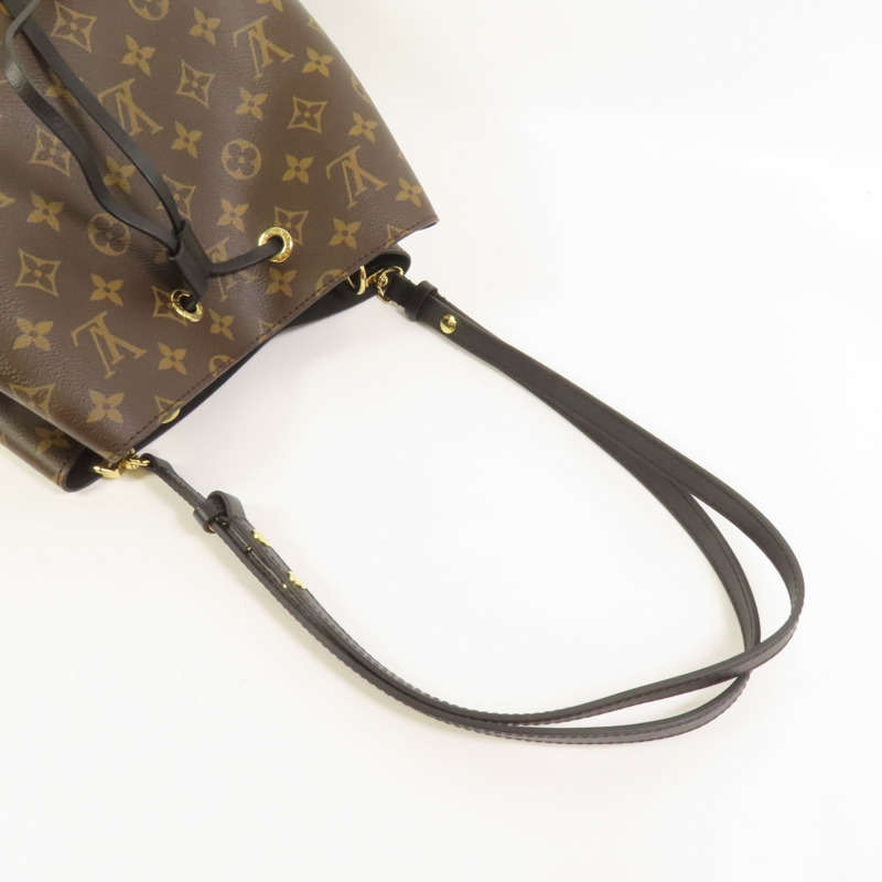 LOUIS VUITTON Monogram Neo Noe MM金扣肩背袋-5