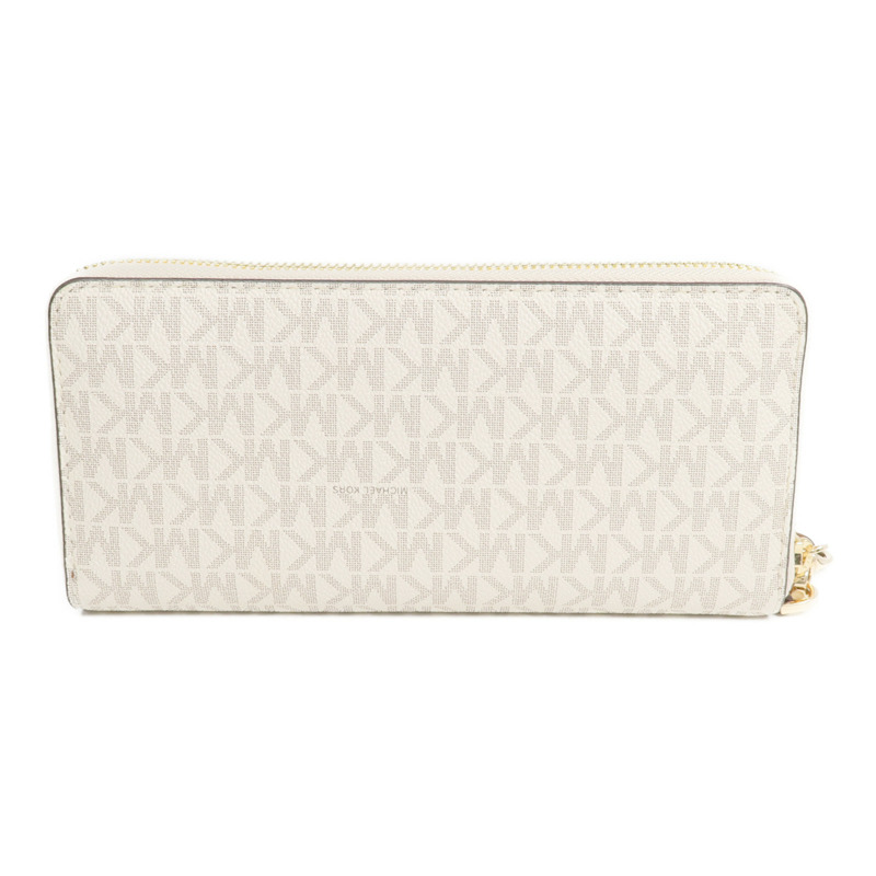 Michael Kors 塗層帆布Long Wallet金扣長錢包-1