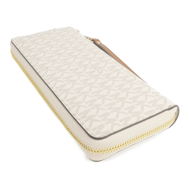 Michael Kors 塗層帆布Long Wallet金扣長錢包-4