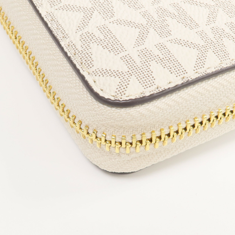 Michael Kors 塗層帆布Long Wallet金扣長錢包-8