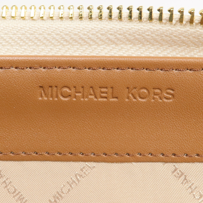 Michael Kors 塗層帆布Long Wallet金扣長錢包-13