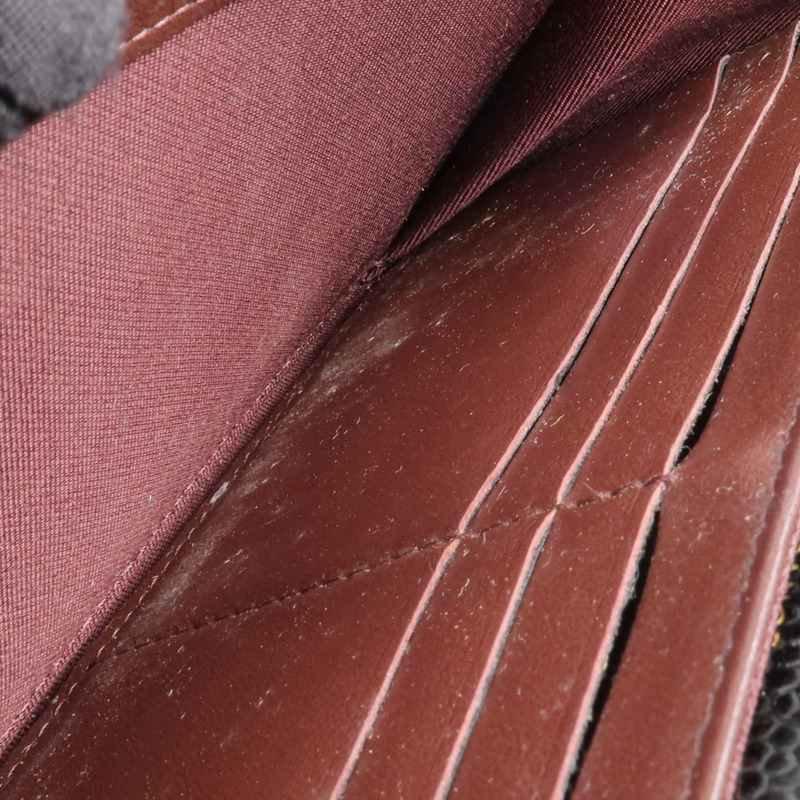 CHANEL 牛皮皮革Long Wallet金扣長錢包-18