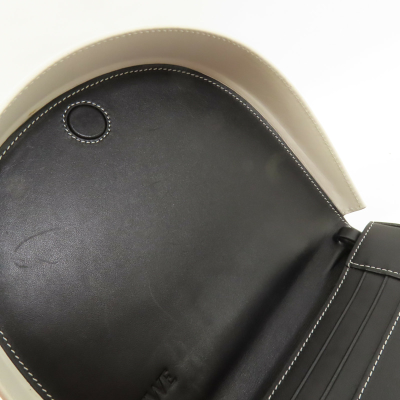 LOEWE 牛皮皮革Mini Heel Pouch肩背袋-15