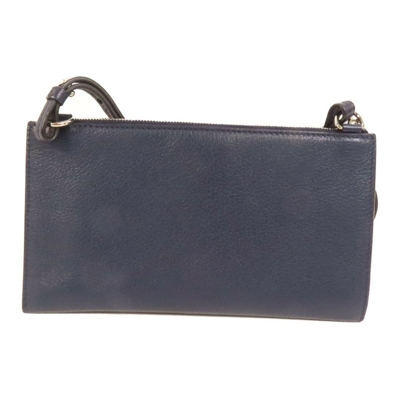 GIVENCHY 牛皮皮革Clutch Bag銀扣肩背袋-1