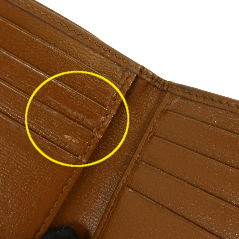 GUCCI 塗層帆布/牛皮皮革Supreme Wallet錢包-15