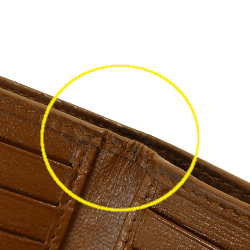 GUCCI 塗層帆布/牛皮皮革Supreme Wallet錢包-16