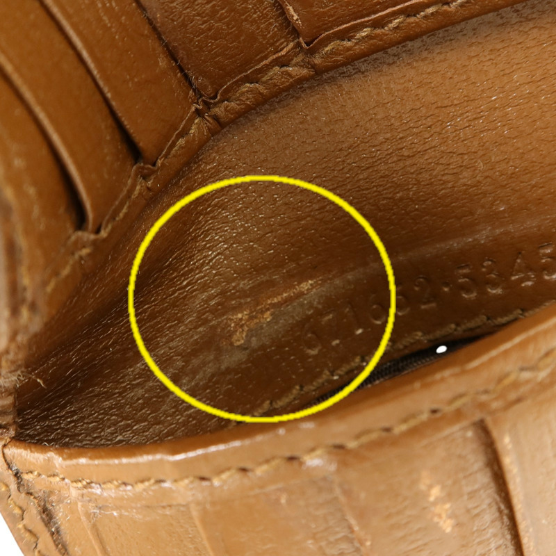 GUCCI 塗層帆布/牛皮皮革Supreme Wallet錢包-17