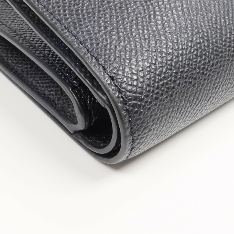 COACH 牛皮皮革Wallet金扣錢包-11