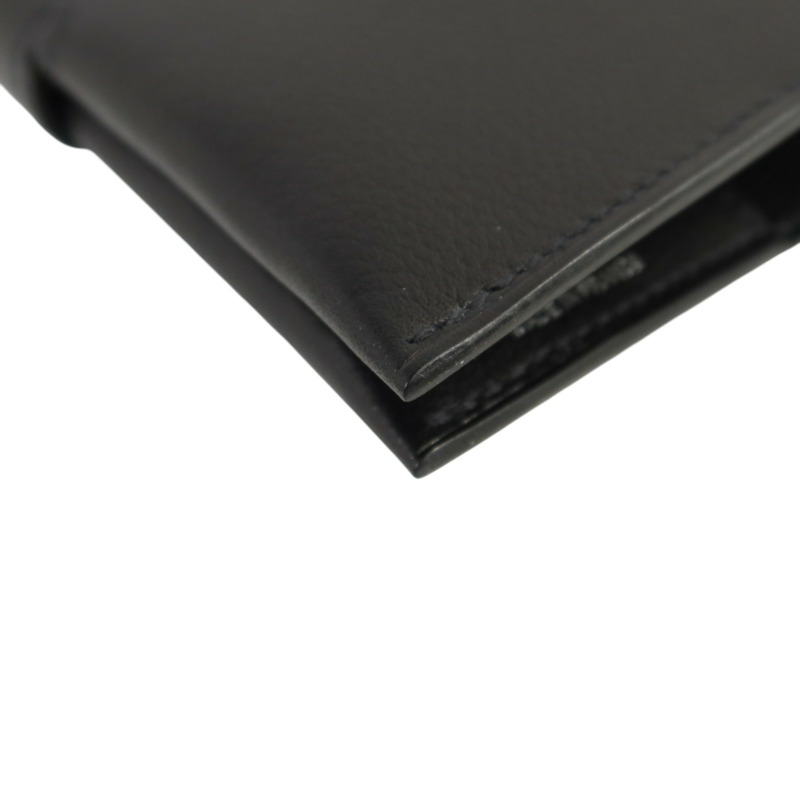 HERMES Evergrain皮革R.M.S Passport銀扣護照套Noir-12